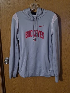 OHIO STATE BUCKEYES "NIKE" Hoodie Kapuze Erwachsene MEDIUM  - Bild 1 von 4