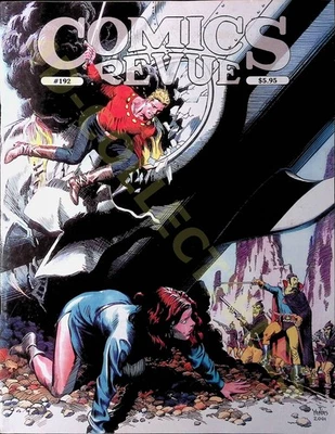  Comics Revue Magazine Issue #192 2002  Comic Strips Manuscript Books - Image 1 of 2