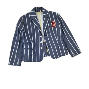 Chaqueta Blazer Dsquared2 Mujer Rayas EU 42 UK 10 US 6 Hecha en Italia - Imagen 1 de 14