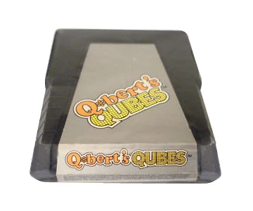 Q*bert's Qubes (Atari 2600, 1984) Parker Brothers. Tested, Works! Rare Game - Image 1 of 1