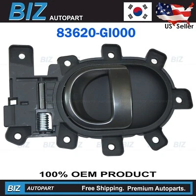 OEM Inside Door Handle REAR LEFT DRIVER for 2022-2024 Hyundai Ioniq5 83620-GI000 Foto 1 de 4