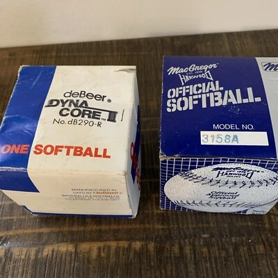 Софтбол DeBeer DynaCore II (DB290-R-ASA) + софтболы MacGregor (3158A). Новый!! - Изображение 1 из 4