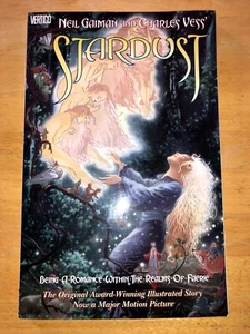 STARDUST Neil Gaiman Charles Vess Vertigo SC Book Romance The Realms of Faeries - Picture 1 of 2