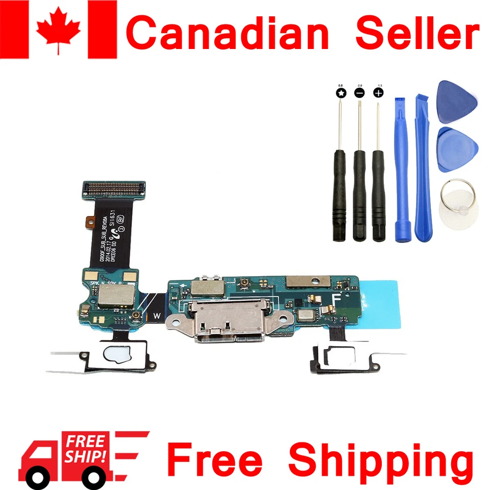 Samsung S5 Charging Port Flex Connector board module SM-G900W8 SM-G900F SM-G900T - Image 1 of 1