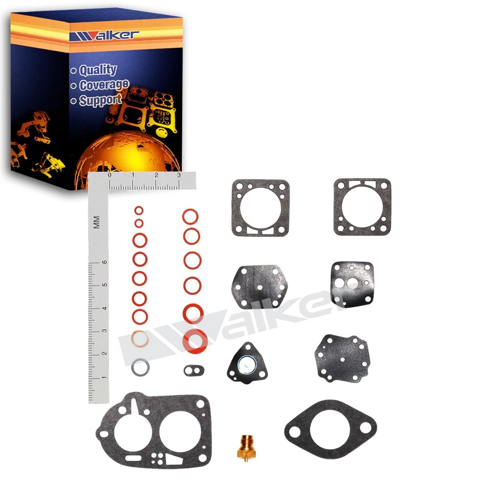Kit de reparo de carburador Walker para 1963-1966 Mercedes-Benz 220SE 2.2L L6 - Imagem 1 de 1