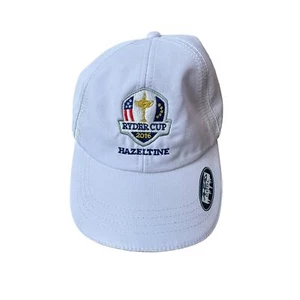2016 Ryder Cup Mütze hazeltine weiß AHEAD cool Polyester verstellbar - Bild 1 von 9