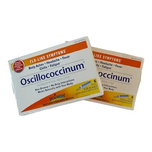 [2 Packs] Oscillococcinum Homeopathic Flu-Like Symptom Relief By Boiron - Picture 1 of 2