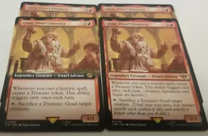 Gloin, Dwarf Emissary x4 3 Extended 1 Reg LotR Tales of Middle Earth MTG - Picture 1 of 1