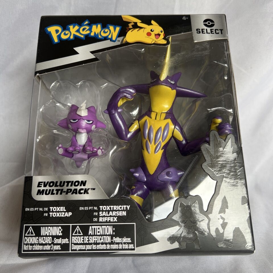 Pokémon Select Evolution Multi-Pack Toxel and Toxtricity Action Figure Set