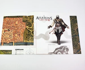 Assassins Creed II Game Paper Poster Map - Picture 1 of 3