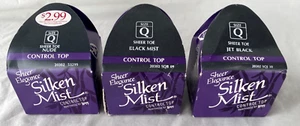 VTG.3 PAIRS..L'EGGS..SHEER ELEGANCE..SILKEN MIST..PANTYHOSE..NEW..LEGGS..QUEEN - Picture 1 of 2