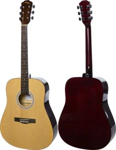 UK Acoustic guitar 4/4 41" M-tunes MTF29H - Picture 1 of 7