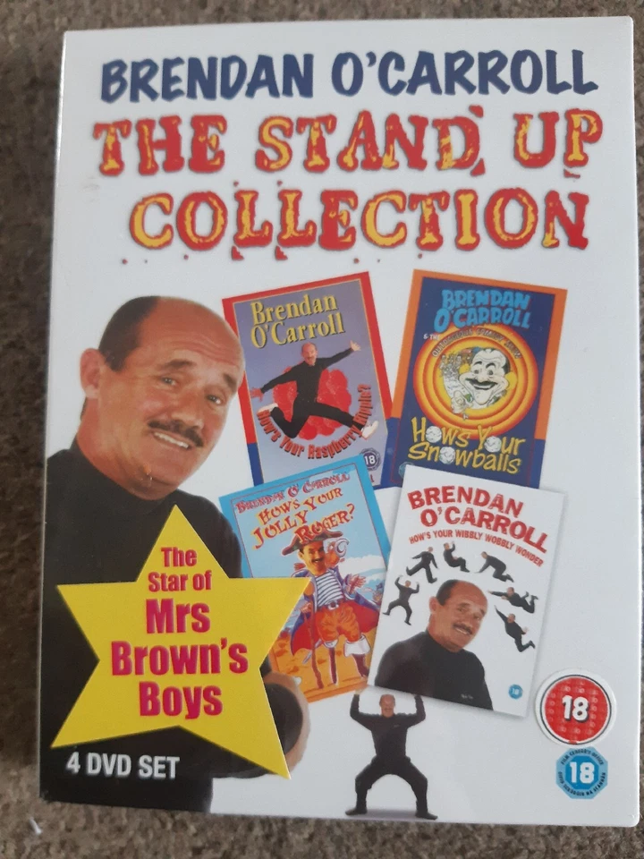 Brendan O'carroll Mrs Brown's Boys The Stand up Collection 4 DVD Set