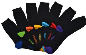 7 pair pack Mens Days of the Week socks - Picture 1 of 1