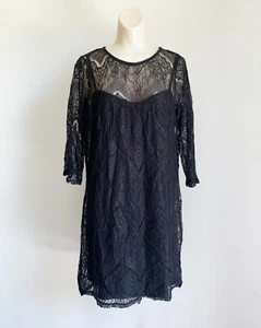 Vestido corto para mujer Divided by H&M negro con cordones, talla M - Imagen 1 de 10