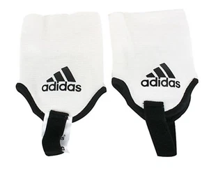 Adidas Knöchelschutz 1 Paar Schutzausrüstung Laufen weiß Fußball atmungsaktiv 651879 - Bild 1 von 4