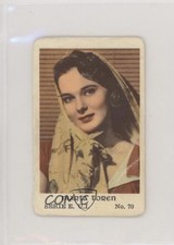 1954 Dutch Gum Serie E Marta Toren #70 f5h