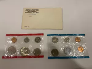 RARE 1969 U.S. MINT Set: ENVELOPE UCIRCULATED - Picture 1 of 6