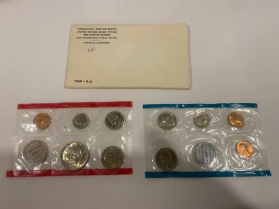 RARE 1969 U.S. MINT Set: ENVELOPE UCIRCULATED - Image 1 of 4