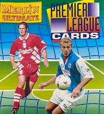Merlin Ultimate Premier League 1995/96 EPL Trading Cards, Very Good Condition - 