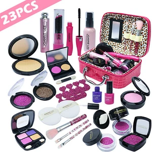 23PCS Makeup Toy Creative Vanity Role Play Set Girls Beauty Cosmetic Bag Gift UK - Picture 1 of 10