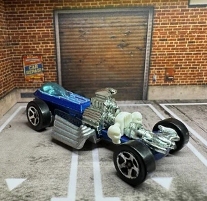 1994 Hot Wheels Rigor Motor Blue Birdhouse Unique Diecast Funny Sports Car - Picture 1 of 7