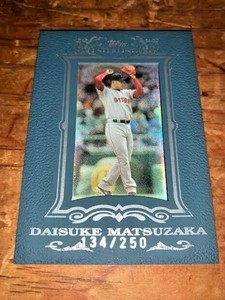 2007 Topps Sterling Daisuke Matzuzaka DICE-K Red Sox RC Rookie Japan SP #134/250