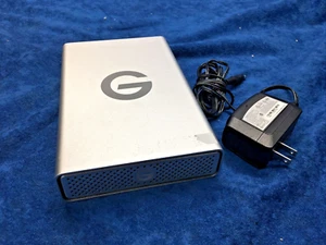 G-Technology 4TB G-DRIVE USB 3.0 Desktop External Hard Drive, Silver, - Picture 1 of 2