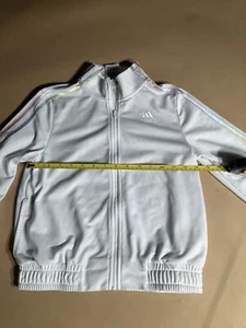 Adidas Warm Up Jacket Kids Size 10/12 - Picture 1 of 8
