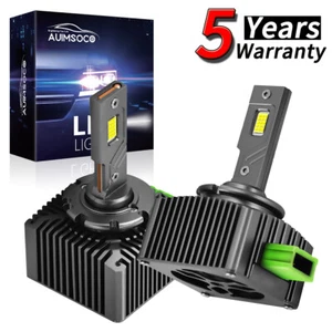 For Dodge Charger 2011-2019 D3S LED Headlight Kit Bulbs HID Replacement 36000LM - Picture 1 of 12
