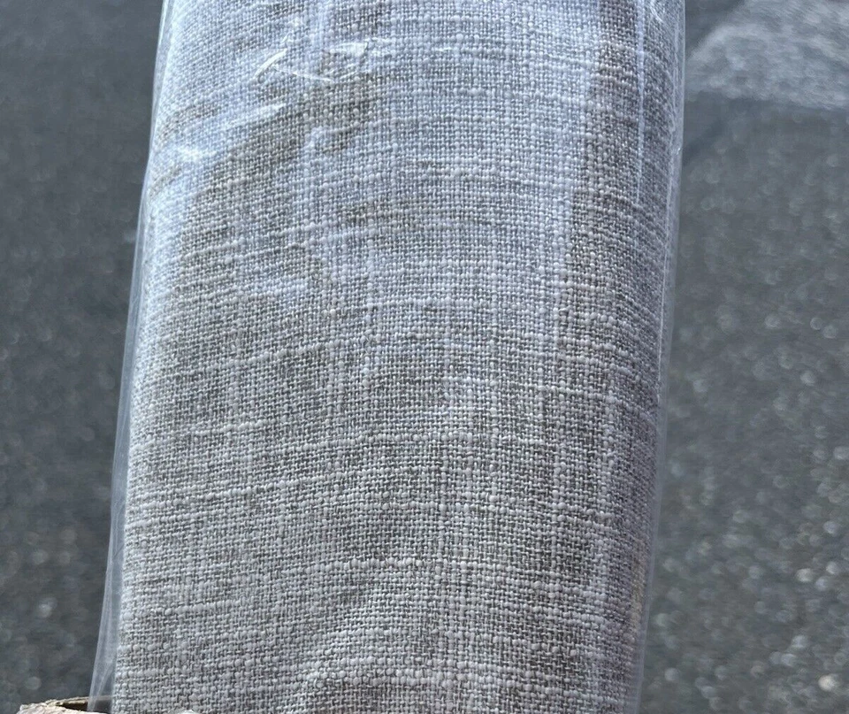 Tejido cruzado West Elm sombra romana inalámbrico 44 64 forro apagón piedra blanco Nuevo Foto 1 de 1