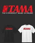 Chemise imprimée rouge Tama Drums 6 tailles S-6XL ! Expédition rapide !