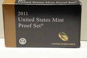 2011 Clad Proof Set U.S. Mint Original Government Packaging COA - Picture 1 of 4