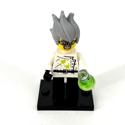LEGO Crazy Scientist Minifiguras 8804 CMF Serie 4 Minifigura Completa Foto 1 de 4