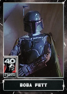 2023 TOPPS STAR WARS RETURN OF THE JEDI 40TH ANNIVERSARY CARD BOBA FETT #8 - Picture 1 of 1