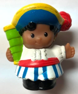 Vintage 2005 Fisher Price Little People Pirat mit Teleskop Afroamerikaner - Bild 1 von 3