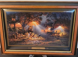Terry Redlin "OUR FRIENDS" Precious Memories Collection Plaque Origin Cert - Picture 1 of 7