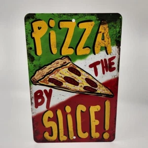 PIZZA VON TH SCHEIBE, PIZZA, PIZZRIA RESTARUANT, SCHILD - Bild 1 von 2