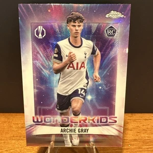 2024-25 Topps Chrome UCC Archie Gray RC Wonderkids parallel #WK-5 - Picture 1 of 2