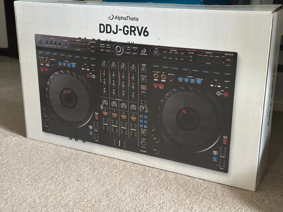 AlphaTheta DDJ-GRV6 4-channel DJ Controller. Brand New - Image 1 of 1
