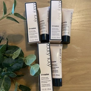 LOT OF 3 🌸Mary Kay Timewise Luminous Wear IVORY 3 Liquid Foundation 1oz - Picture 1 of 2