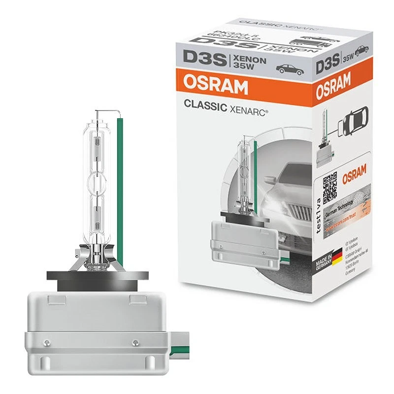 OSRAM XENON XENARC® D3S SCHEINWERFER CLASSIC LAMPE BRENNER 66340CLC - Bild 1 von 4