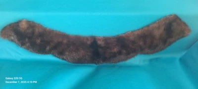 COLLAR DE PIEL DE VISÓN VINTAGE - 24-1/2" DE LARGO Foto 1 de 3