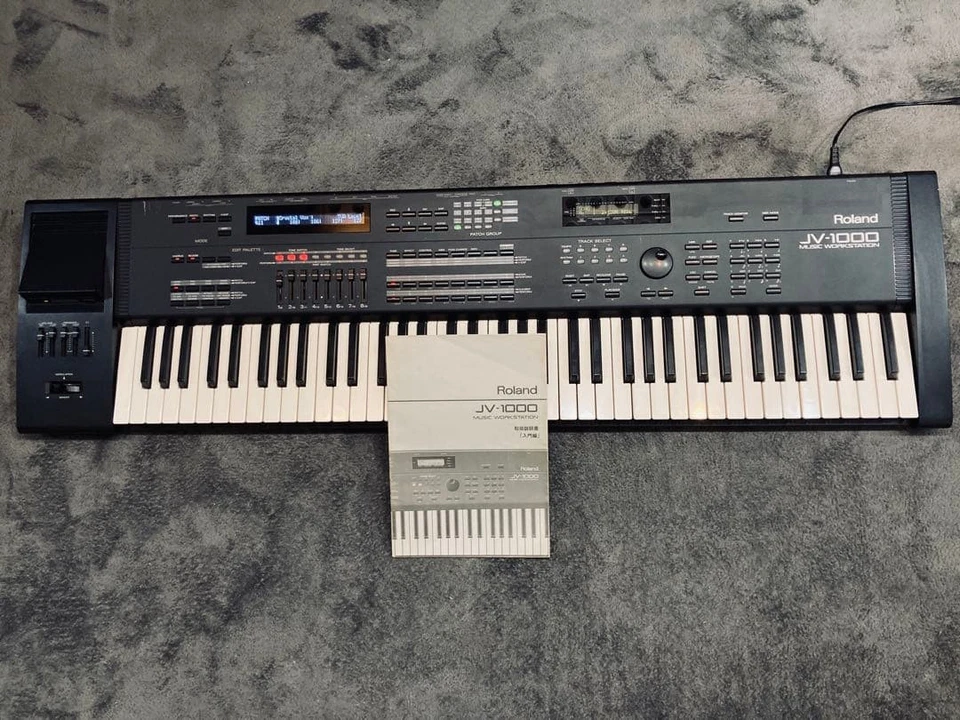 Roland JV‑1000 76-Note Workstation Synthesizer MIDI Compatible from Japan - Image 1 of 4