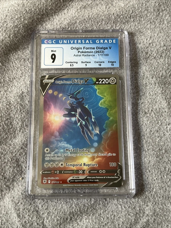 Origin Forme Dialga V (Alternate Full Art) 177/189 Swsh10: Astral Radiance Holo - Image 1 of 1