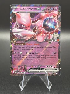 Team Rocket’s Mewtwo EX Holo Pokemon Destined Rivals 081/182 - Picture 1 of 2