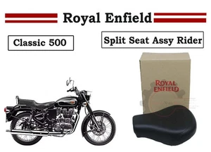 Royal Enfield "Asiento dividido conjunto asiento de conductor" apto para Classic 500 - Imagen 1 de 5