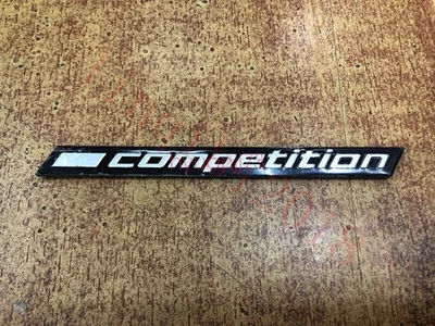 Tapa de equipaje alta calidad ABS "COMPETICIÓN" emblema calcomanía insignia para BMW M2 M3 M6 Foto 1 de 4