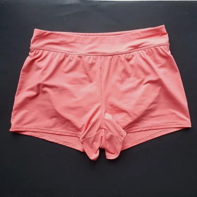 Pantalones Cortos de Natación Suavizantes Lands End Talla 6 Calzoncillo Interior Naranja Melocotón Traje de Baño Atlético Foto 1 de 4