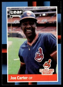1988 Leaf Joe Carter Cleveland Indians #184 - Picture 1 of 2